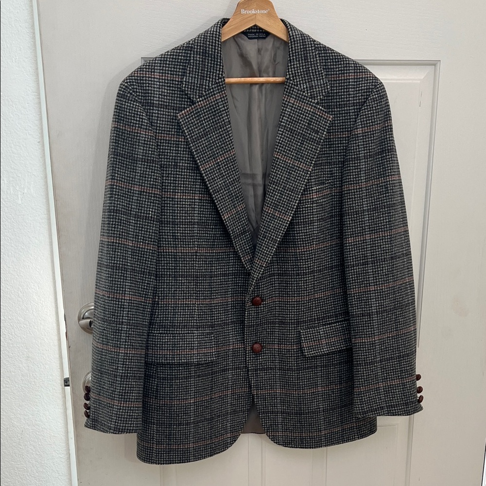 Chaps by Ralph Lauren Houndstooth Blazer